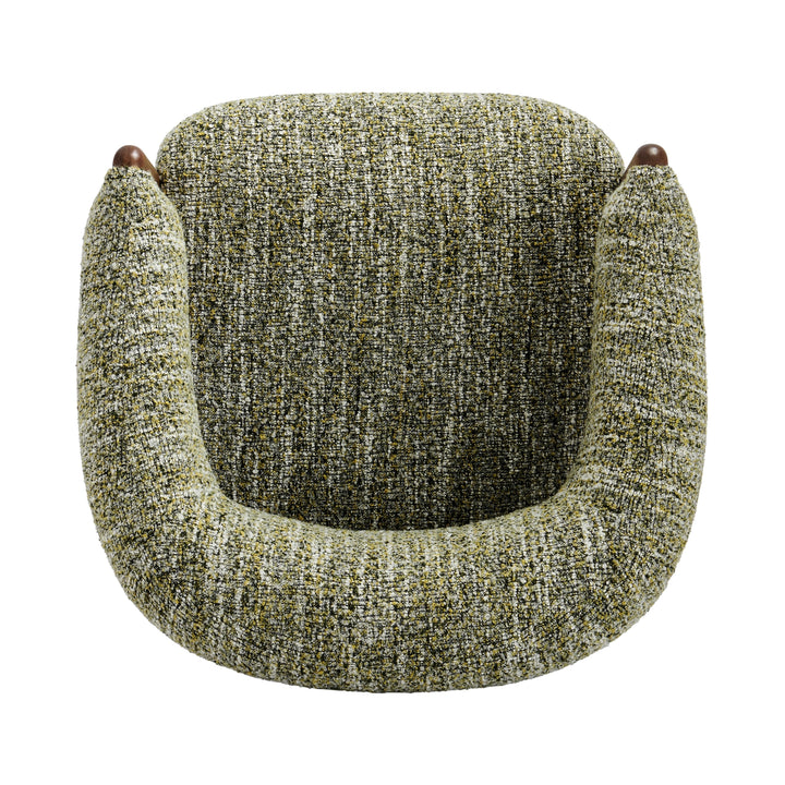 Mayla Boucle Accent Arm Chair - Dappled Mustard Gold - view 8