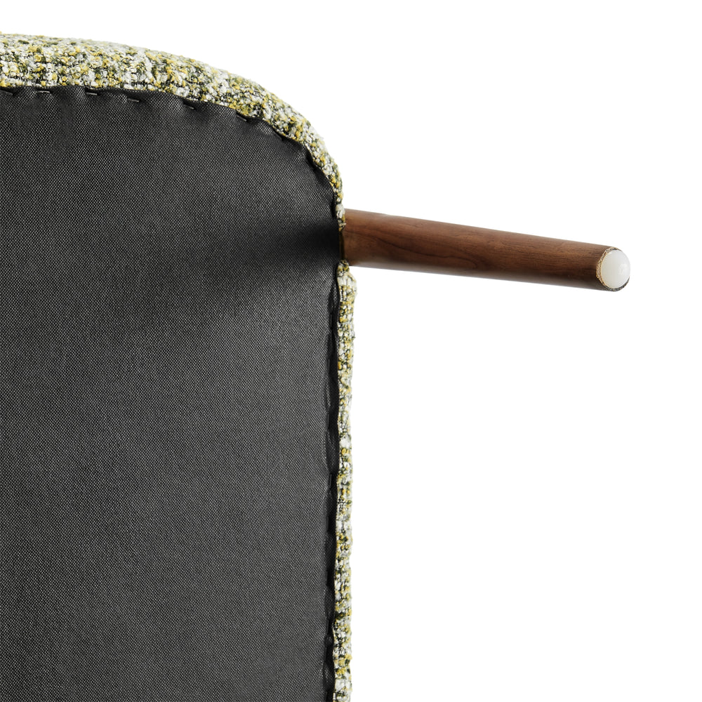 Mayla Boucle Accent Arm Chair - Dappled Mustard Gold - view 11