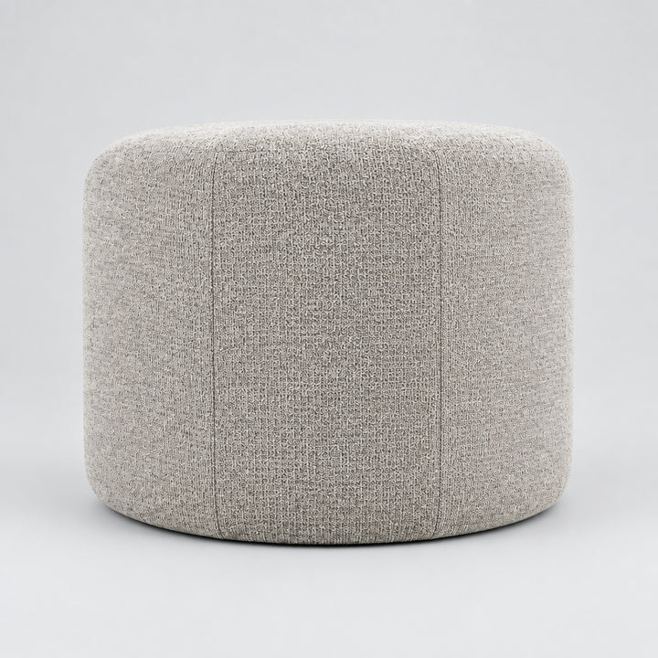 Elowen Chenille Swivel Accent Arm Chair - Heathered Taupe - view 4