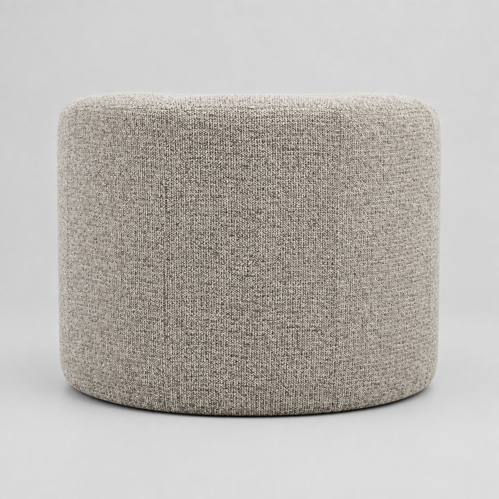 Elowen Chenille Swivel Accent Arm Chair - Heathered Taupe - view 5