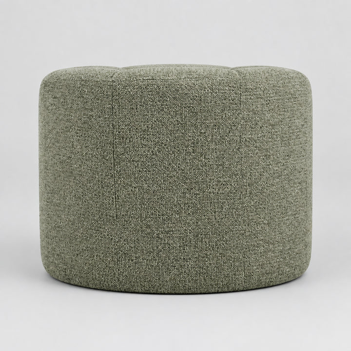 Elowen Chenille Swivel Accent Arm Chair - Heathered Olive - view 5