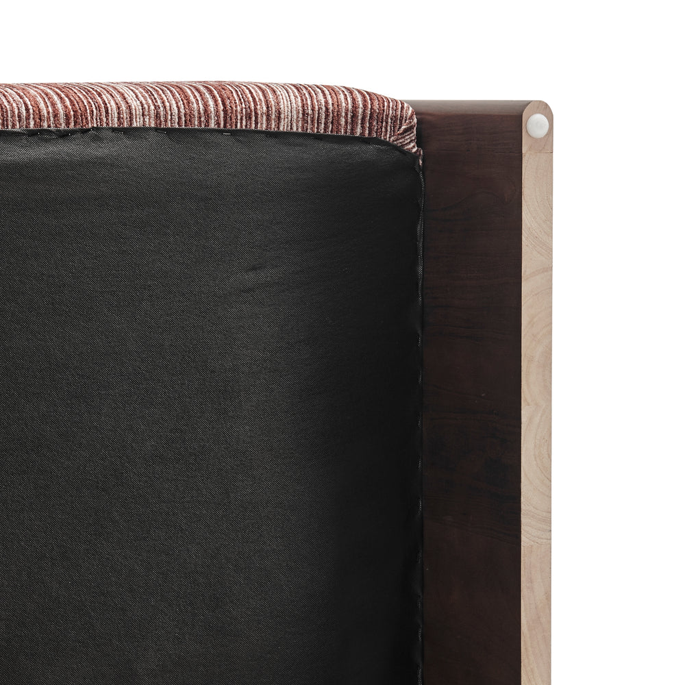 Daxon Chenille Accent Arm Chair - Stria Auburn - view 13