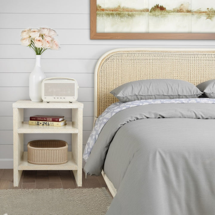 Layne Nightstand/Side Table - Whitewash - view 3