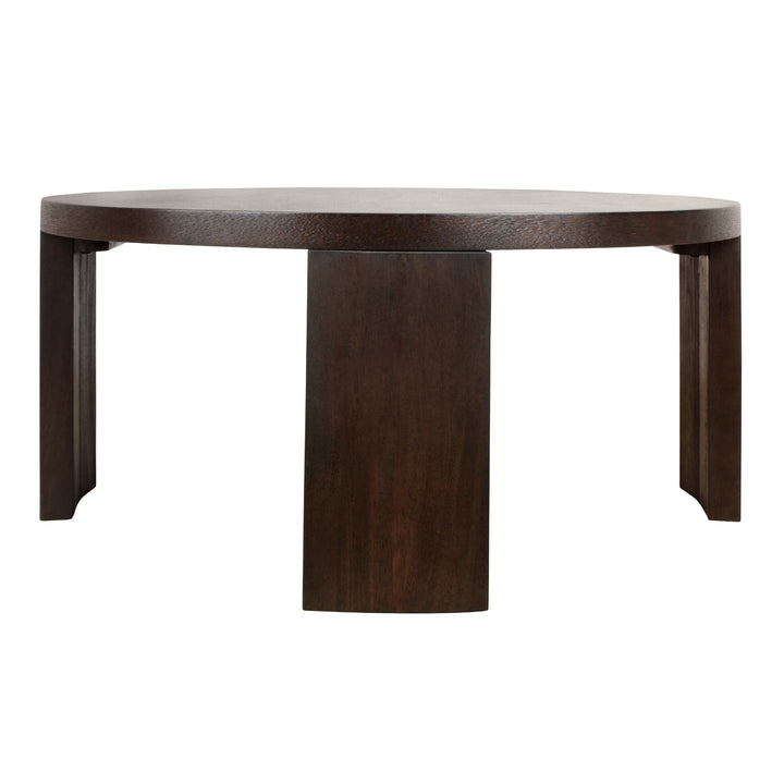 Londyn Round Coffee Table - Dark Brown - view 4