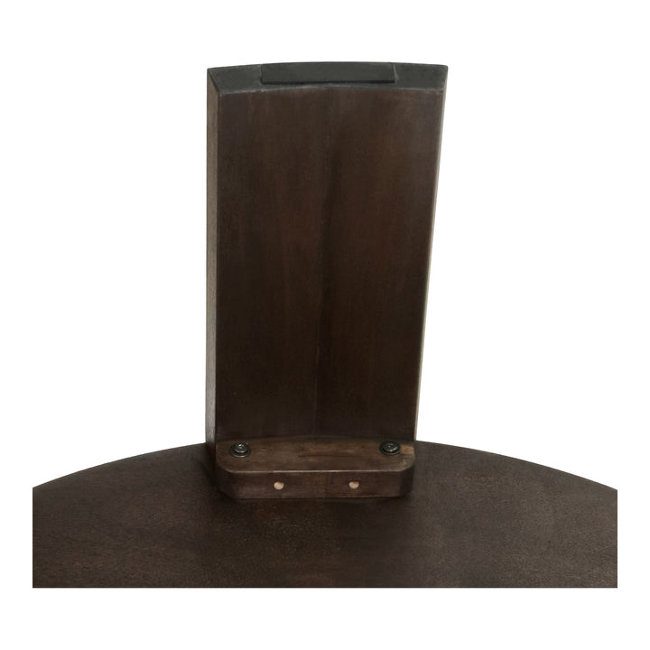 Londyn Round Coffee Table - Dark Brown - view 6