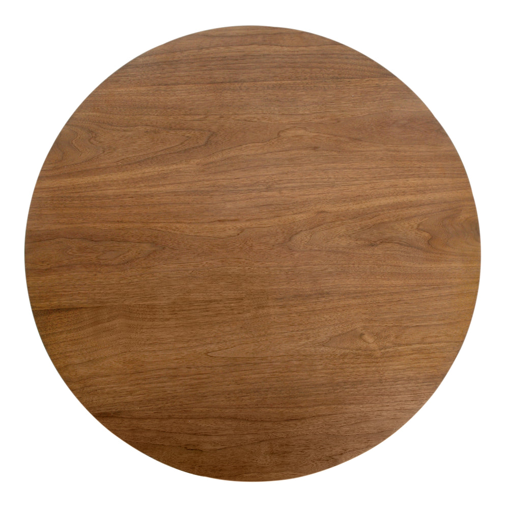 Londyn Round Coffee Table - Rustic Walnut - view 5