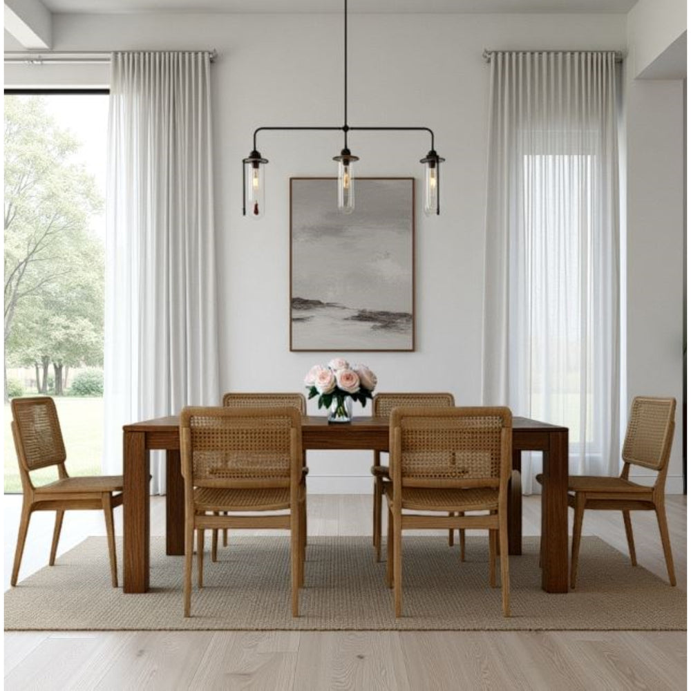 Covington 79" Dining Table - Rustic Walnut - view 3