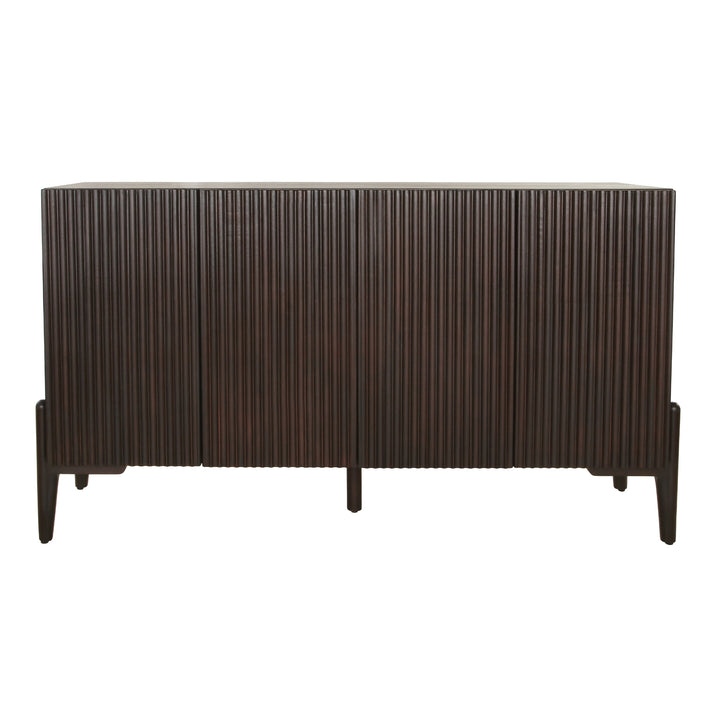 Baylor Sideboard 4 Doors - Dark Brown - view 5