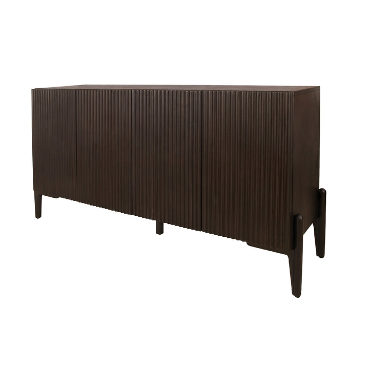 Baylor Sideboard 4 Doors - Dark Brown