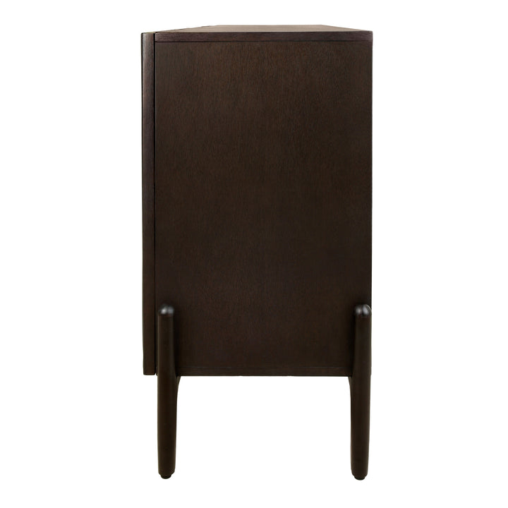 Baylor Sideboard 4 Doors - Dark Brown - view 6