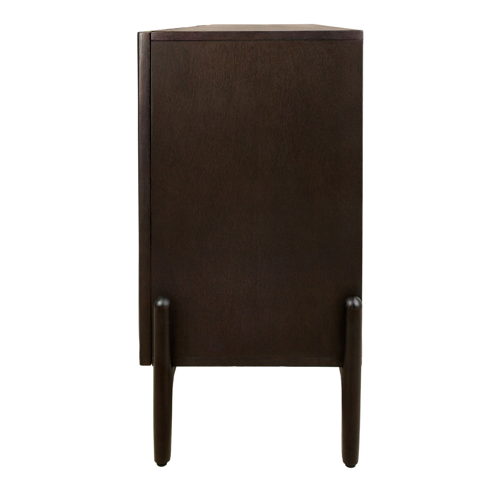 Baylor Sideboard 4 Doors - Dark Brown - view 6