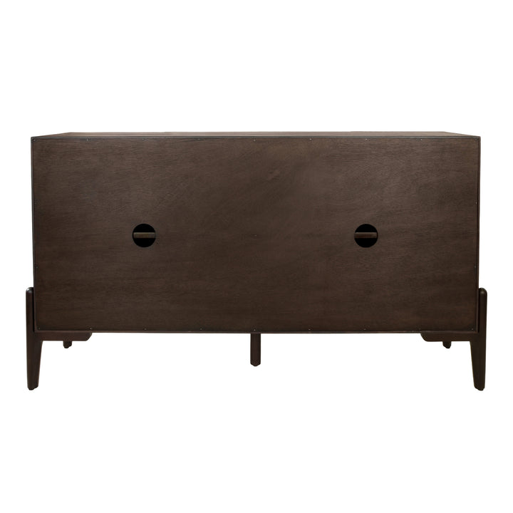 Baylor Sideboard 4 Doors - Dark Brown - view 7