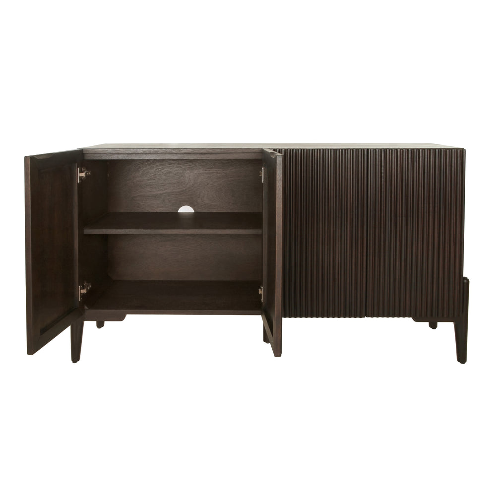 Baylor Sideboard 4 Doors - Dark Brown - view 11