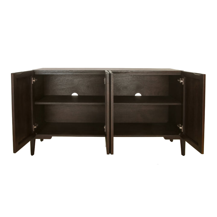 Baylor Sideboard 4 Doors - Dark Brown - view 10