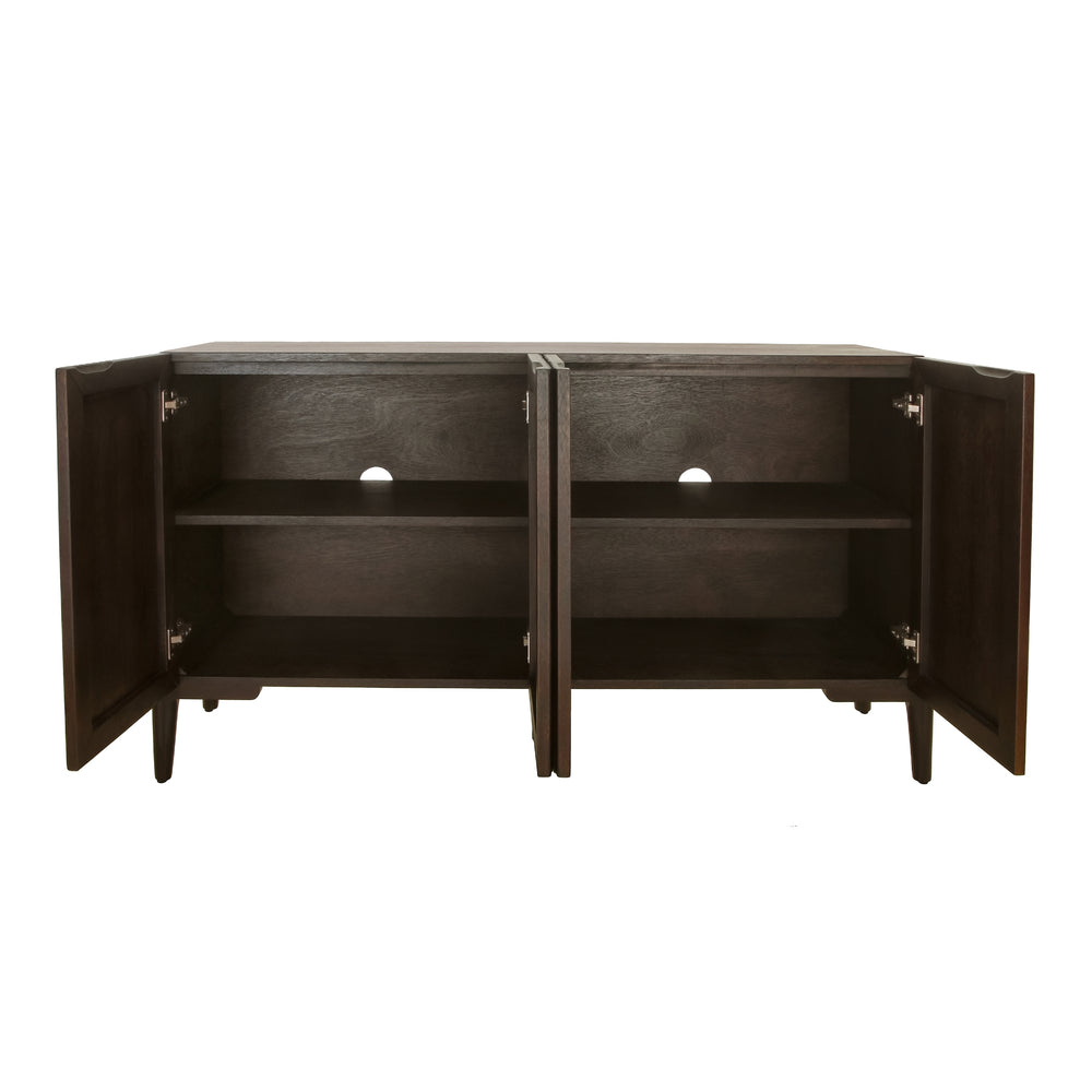 Baylor Sideboard 4 Doors - Dark Brown - view 10