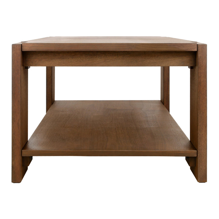 Morton Rectangular Coffee Table - Rustic Walnut - view 5