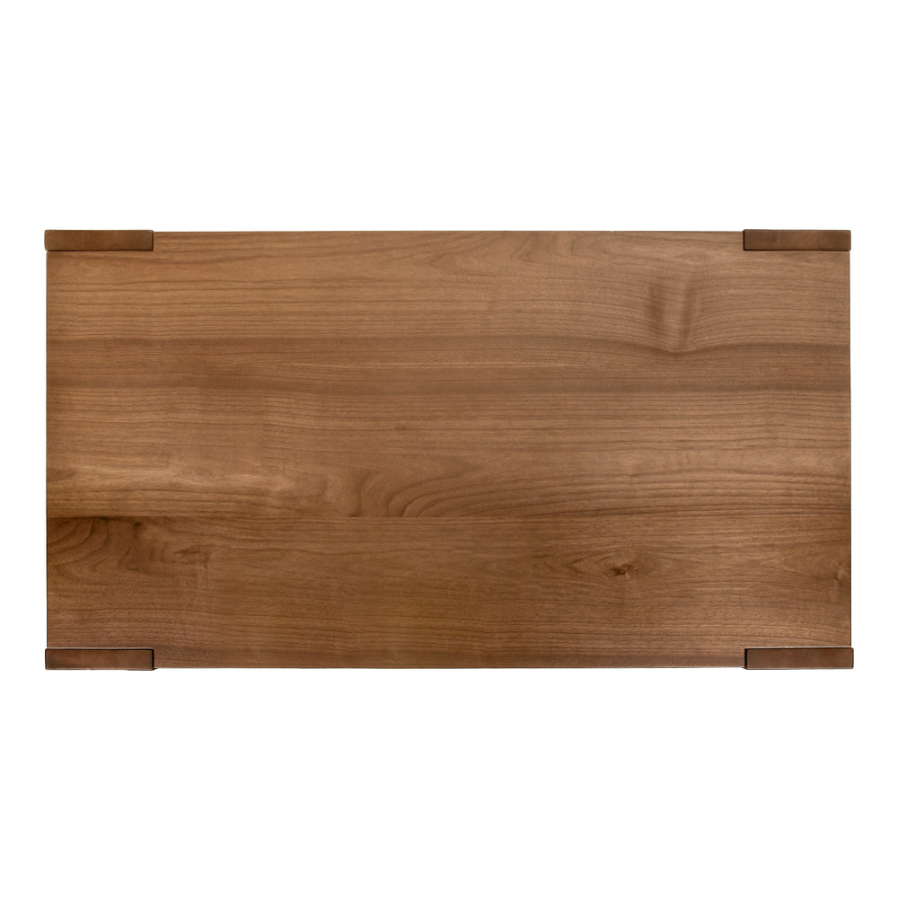 Morton Rectangular Coffee Table - Rustic Walnut - view 6