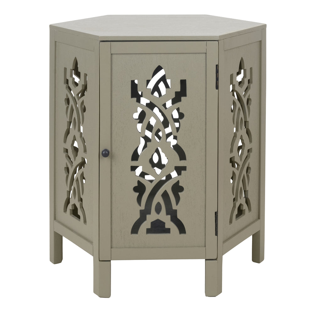 Seema Side/End Table - Sage Green - view 3