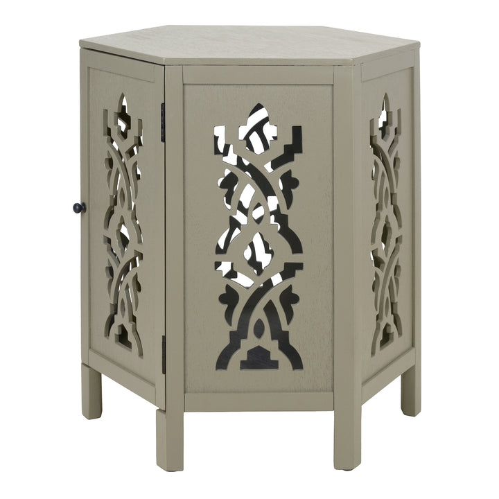 Seema Side/End Table - Sage Green - view 4