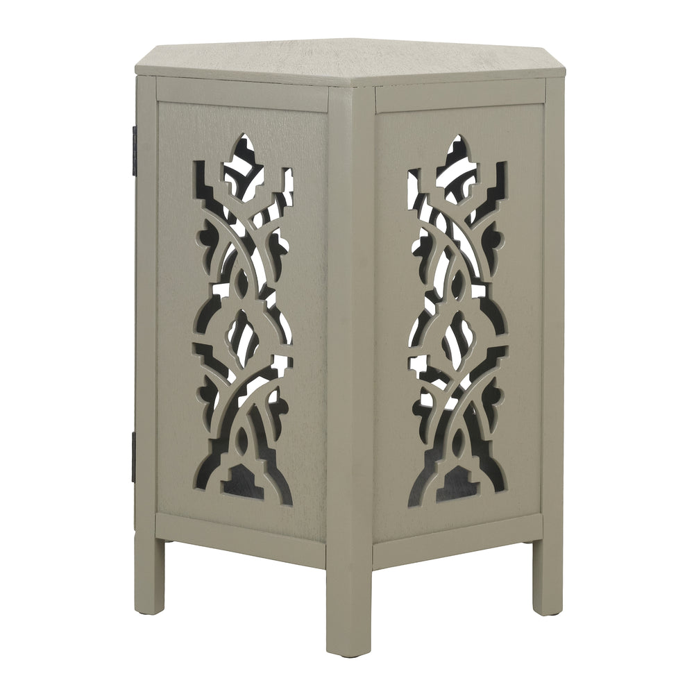 Seema Side/End Table - Sage Green - view 5