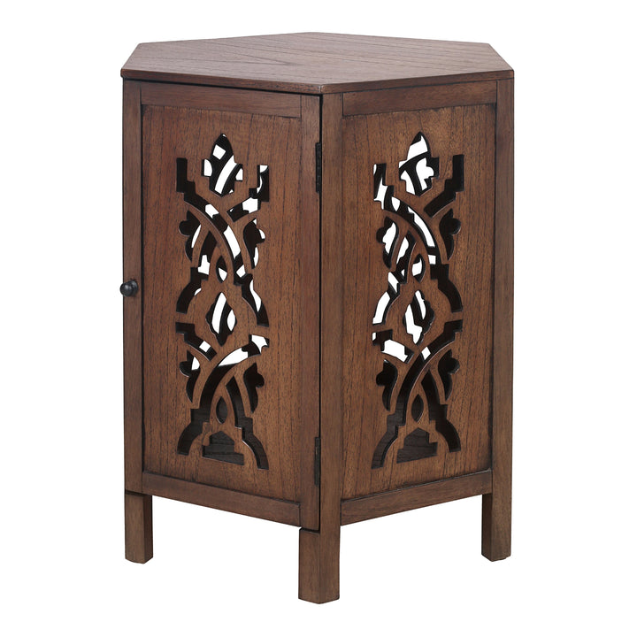 Seema Side/End Table - Walnut