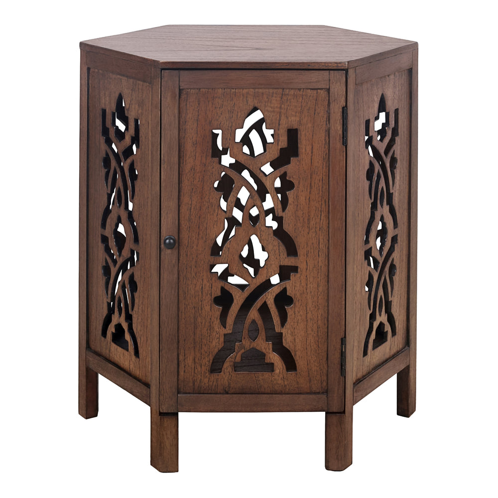 Seema Side/End Table - Walnut - view 4