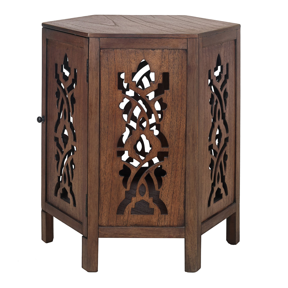 Seema Side/End Table - Walnut - view 6