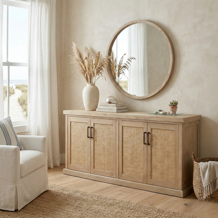 Armoni Buffet/Sideboard 4 Doors - Brushed Sand - view 3