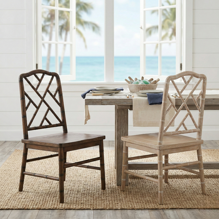 Islena Dining Side Chair - Walnut - view 3