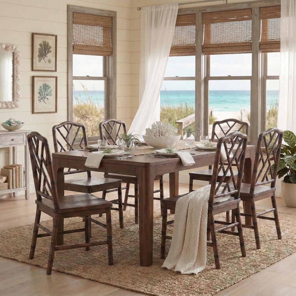 Islena Dining Side Chair - Walnut - view 4