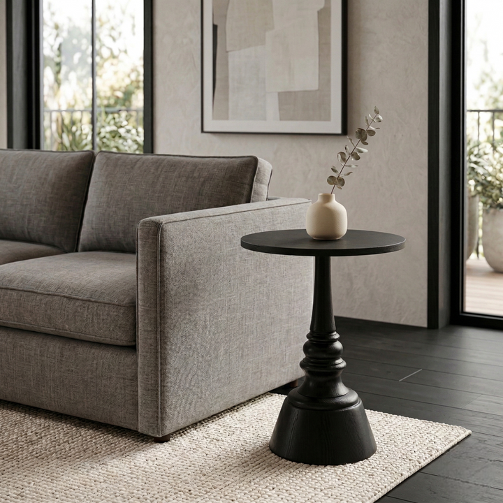 Lumi Side/End Table - Black - view 4