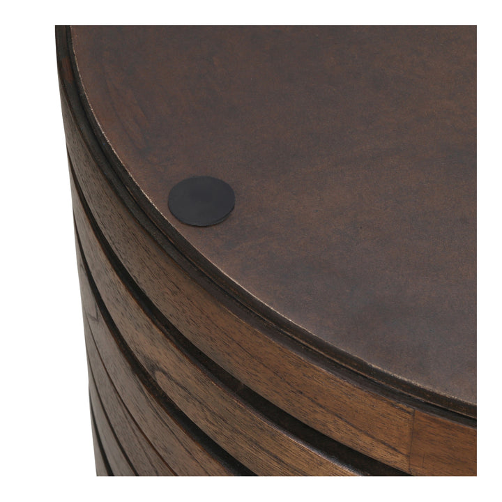 Corvin Side/End Table - Walnut - view 8