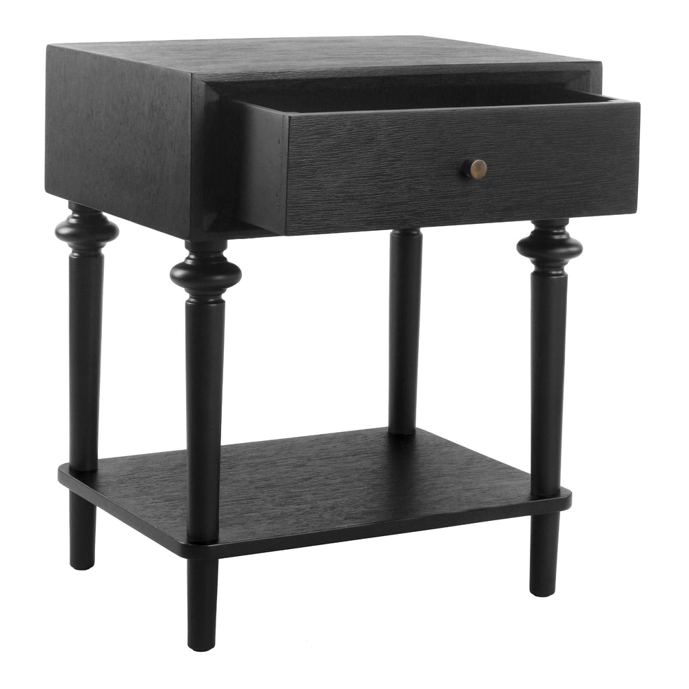 Romilda Nightstand/Side Table - Black - view 9