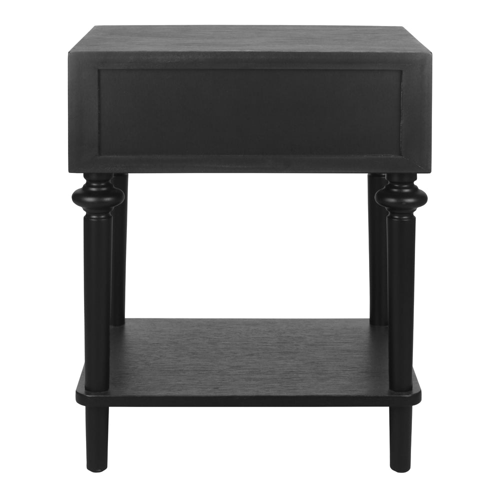 Romilda Nightstand/Side Table - Black - view 6