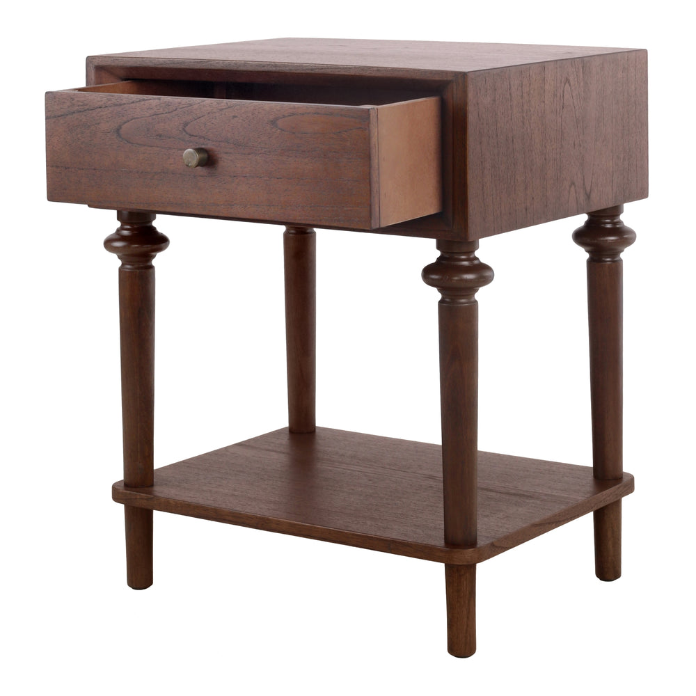 Romilda Nightstand/Side Table - Walnut - view 9