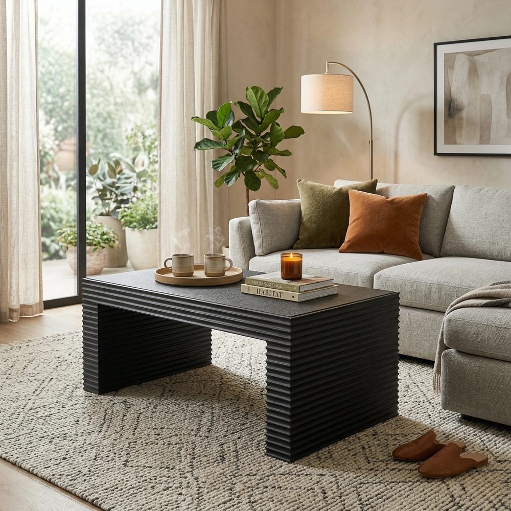 Riker Coffee Table - Black - view 3