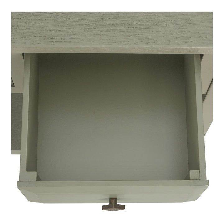 Wexford Console Table 3 Drawers with Shelf - Sage Green - view 10