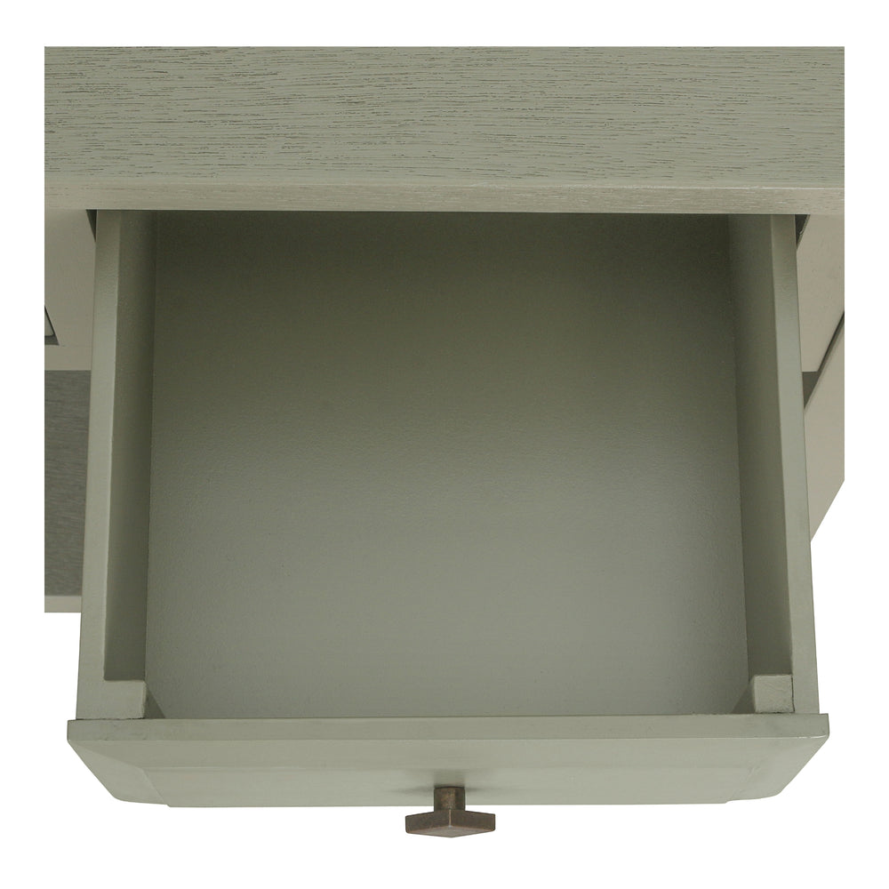 Wexford Console Table 3 Drawers with Shelf - Sage Green - view 10