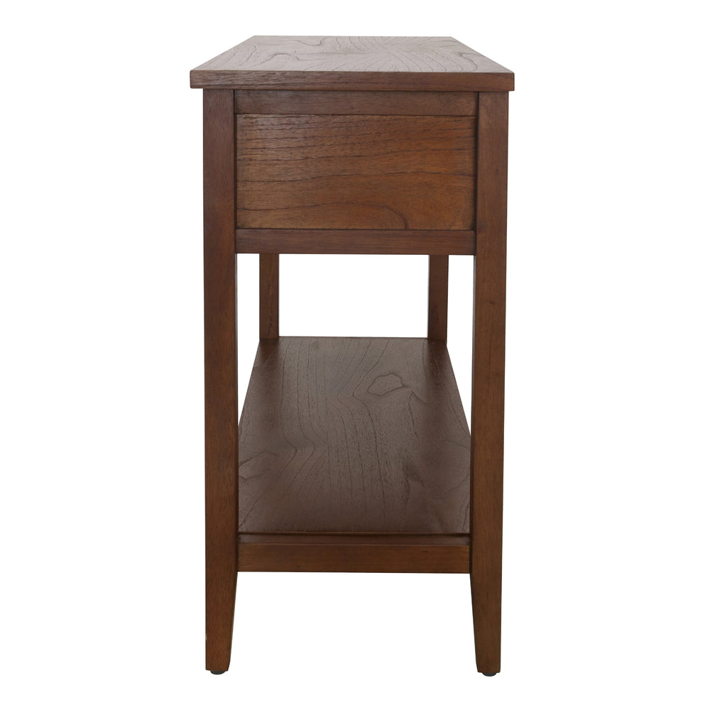 Wexford Console Table 3 Drawers with Shelf - Walnut - view 5
