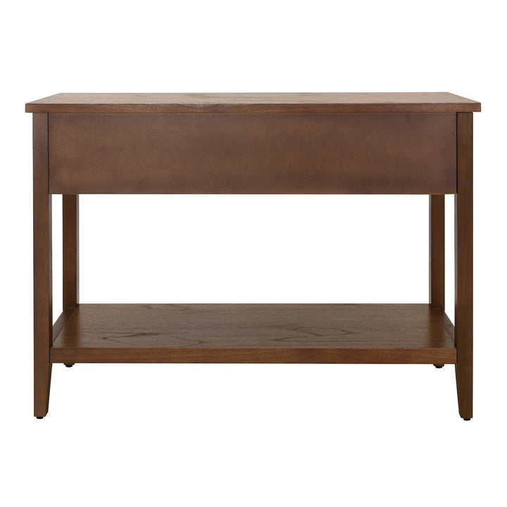 Wexford Console Table 3 Drawers with Shelf - Walnut - view 6