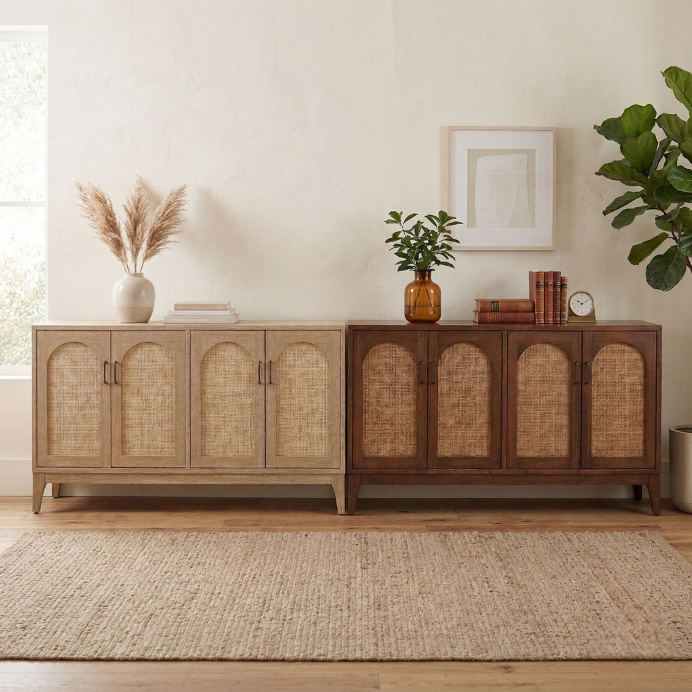 Chantilly Buffet/Sideboard 4 Doors - Brushed Sand - view 3