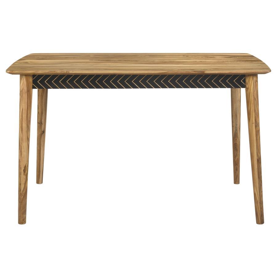 Partridge - 7 Piece Counter Dining Set - Sheesham And Espresso