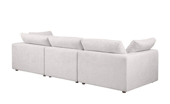 DivanItalia 1100 Modular Sofa – Top-Grain Italian Leather - Pearl