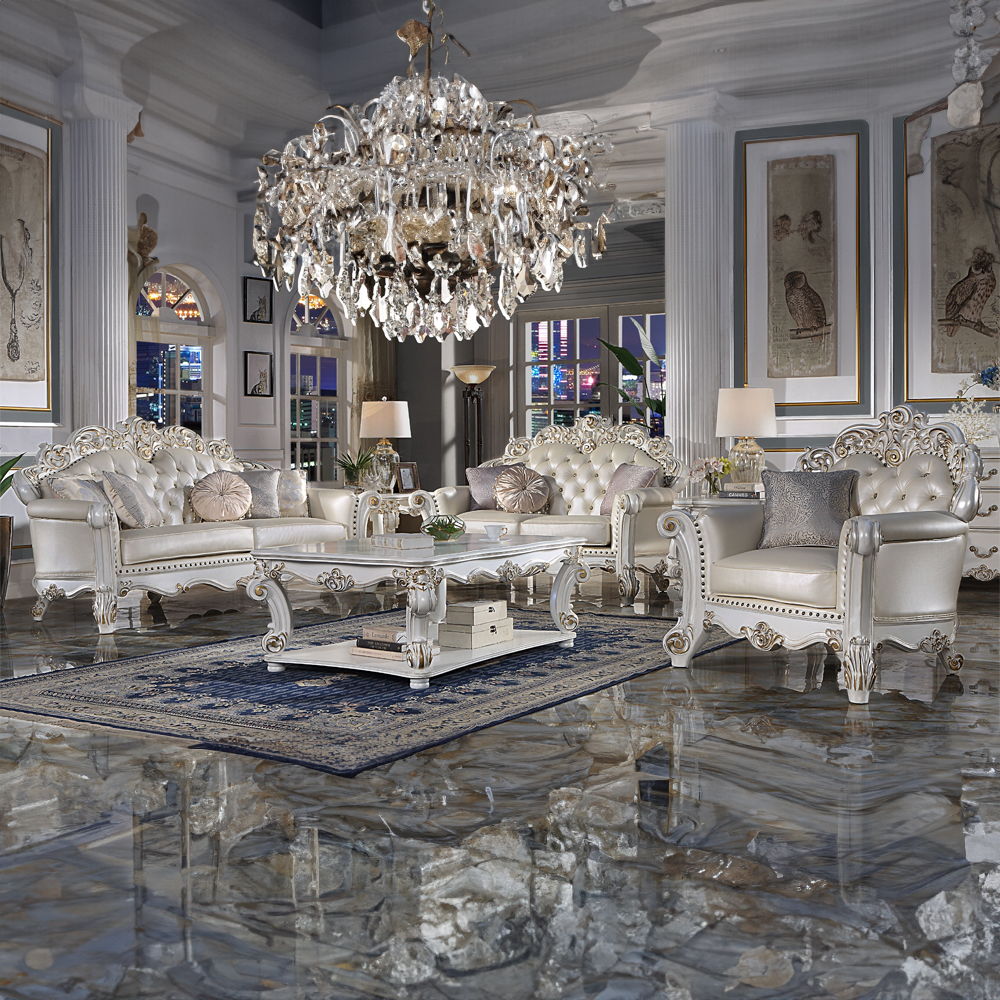 vendome-loveseat-with-3-pillows-champagne-synthetic-leather-antique-pearl