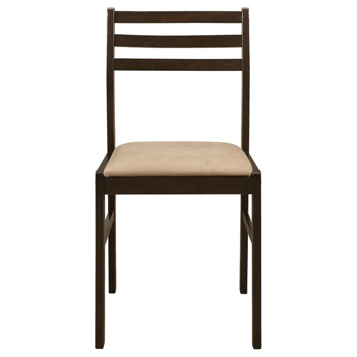 coaster-furniture-130005-bucknell-3-piece-round-drop-leaf-dining-table-set-cappuccino