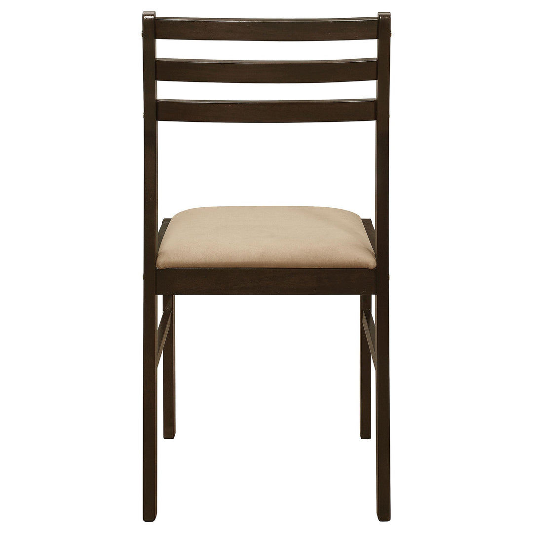 coaster-furniture-130005-bucknell-3-piece-round-drop-leaf-dining-table-set-cappuccino