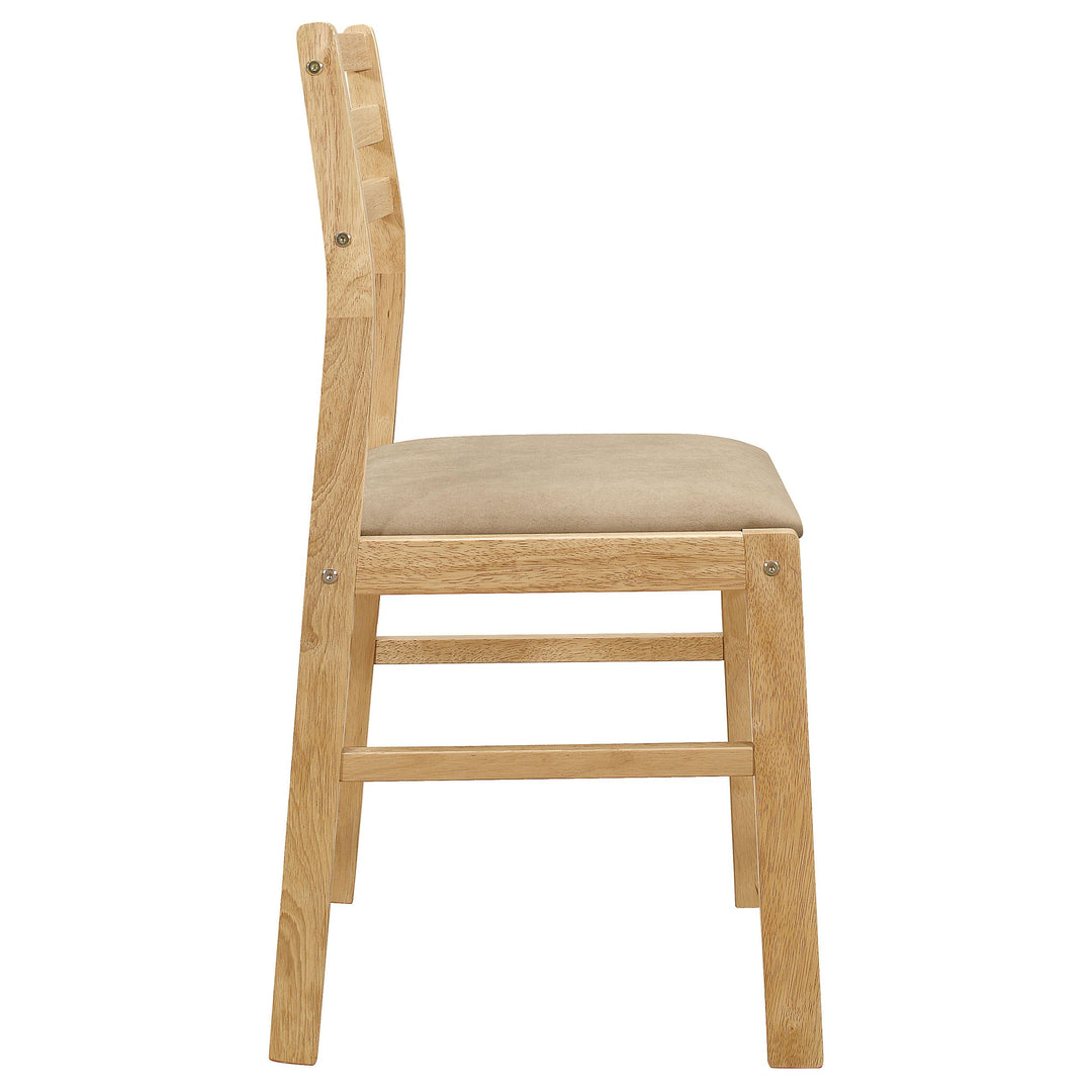 coaster-furniture-130006-bucknell-3-piece-round-drop-leaf-dining-table-set-natural