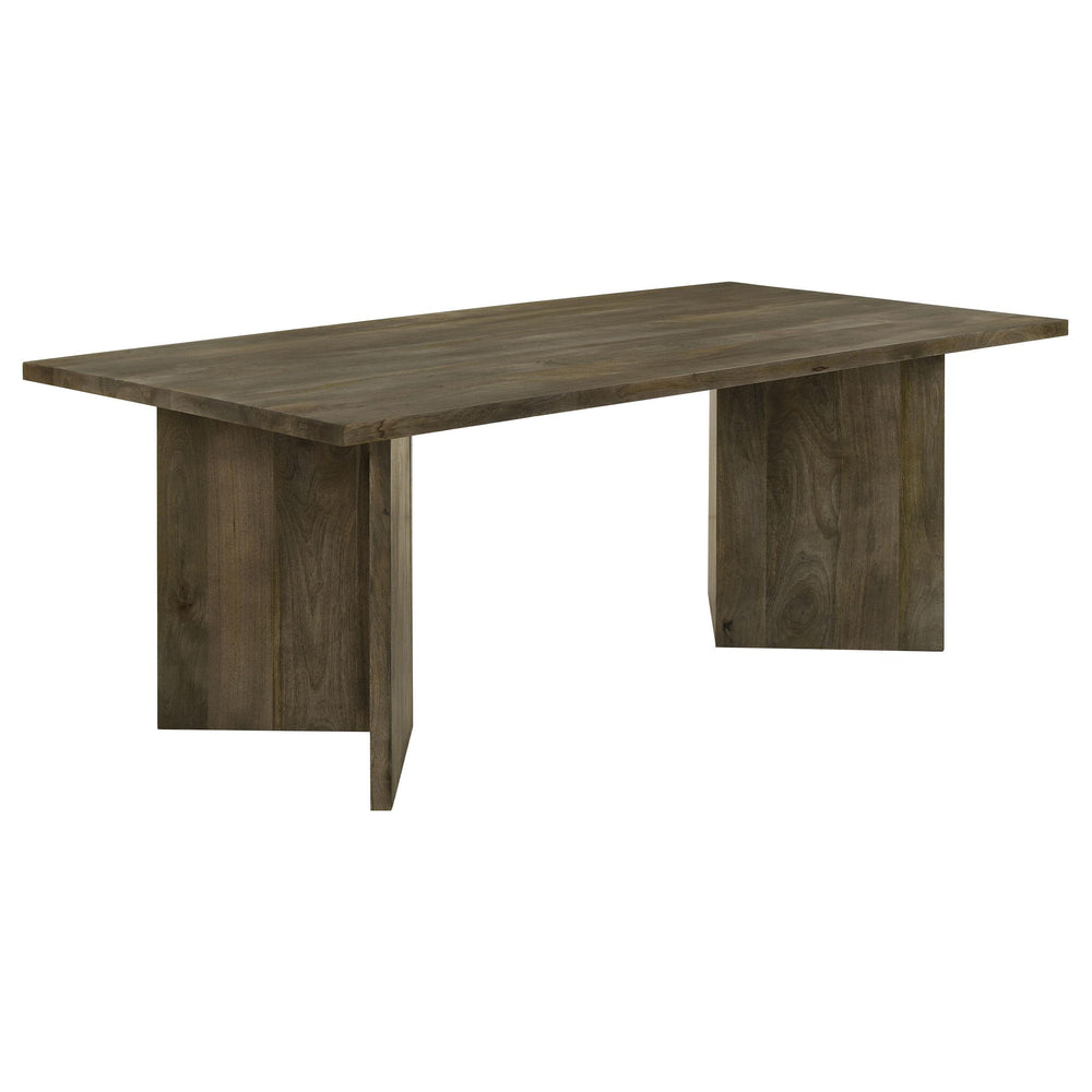 Coaster Furniture 130511 Tyler 80-inch Solid Wood Dining Table Mango Brown