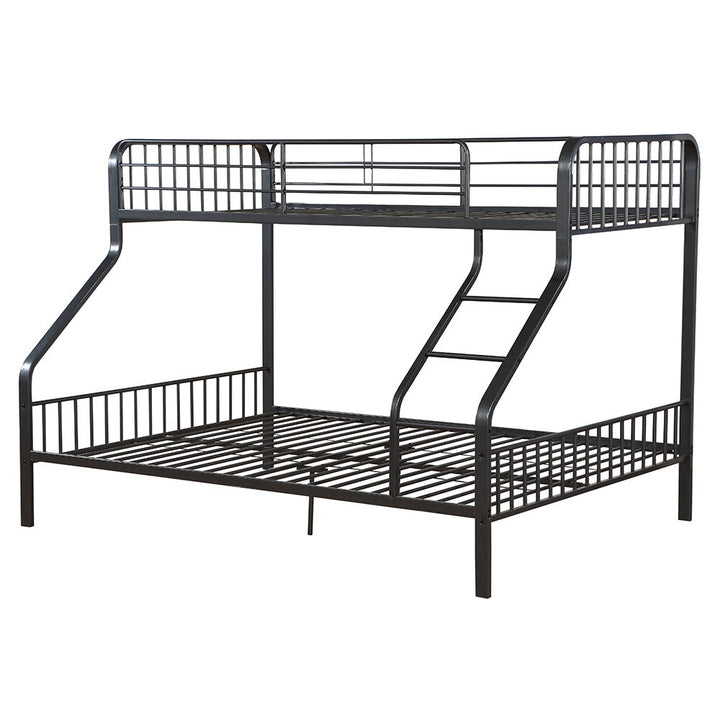 Caius - Twin Long/Queen Bunk Bed - Gunmetal