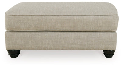 Asanti Ottoman - Pearl Silver